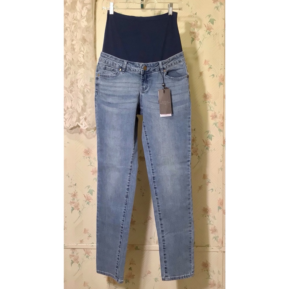 Bandia Blue Ankle Grazer Jeans Pants - Picture 1 of 3